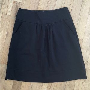 Trina Turk Black Flare Skirt